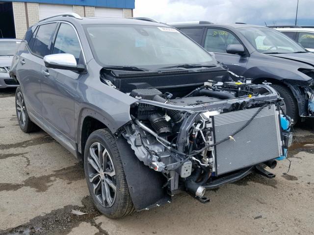 3GKALXEX5KL265114 - 2019 GMC TERRAIN DE GRAY photo 1