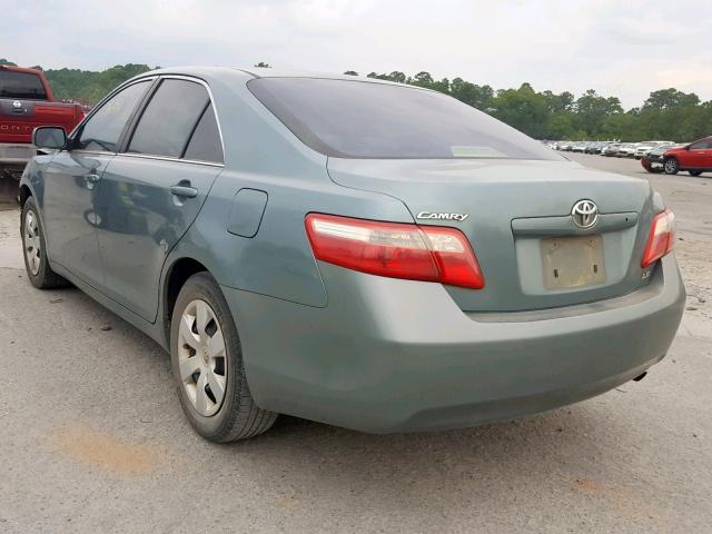 4T1BE46K57U533227 - 2007 TOYOTA CAMRY NEW GREEN photo 3