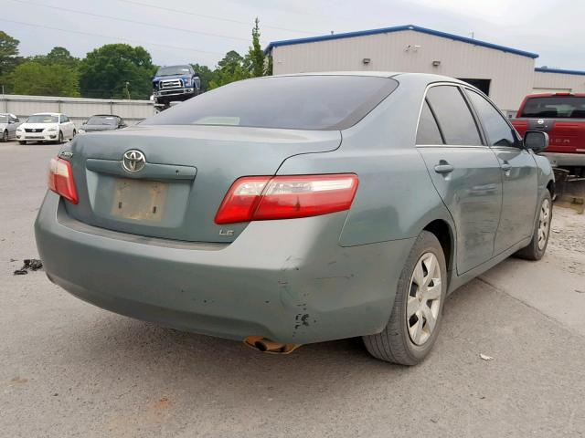 4T1BE46K57U533227 - 2007 TOYOTA CAMRY NEW GREEN photo 4