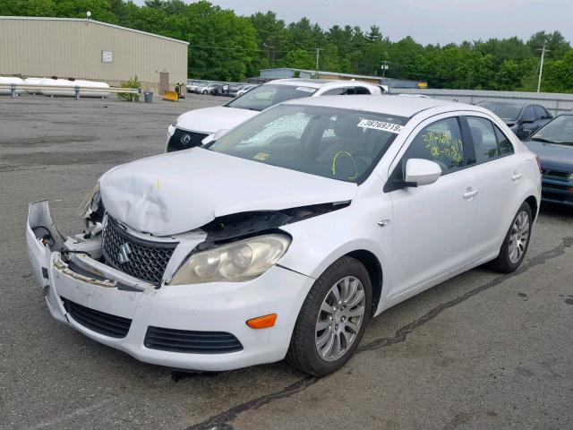 JS2RF9A33A6100679 - 2010 SUZUKI KIZASHI SE WHITE photo 2