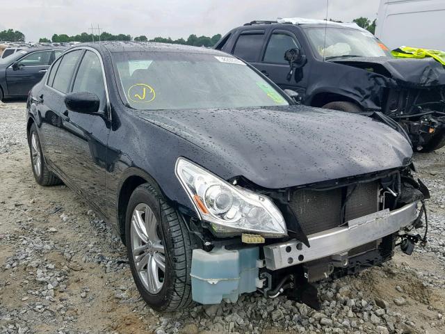 JN1CV6AP4DM721212 - 2013 INFINITI G37 BASE BLACK photo 1