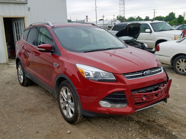 1FMCU0J92EUC06754 - 2014 FORD ESCAPE TIT RED photo 1