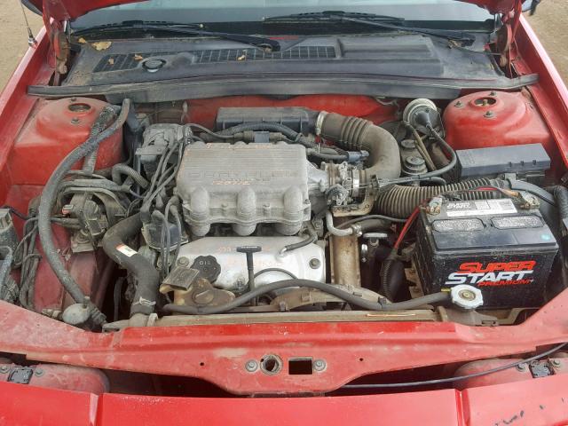 1C3EU4534SF527919 - 1995 CHRYSLER LEBARON GT RED photo 7