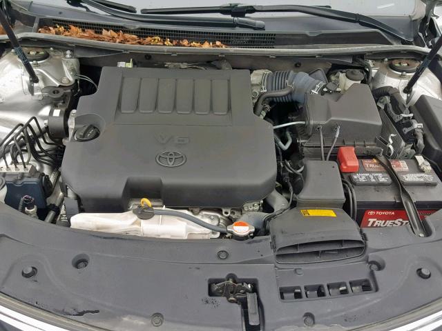 4T1BK1EB8GU194858 - 2016 TOYOTA AVALON XLE SILVER photo 7