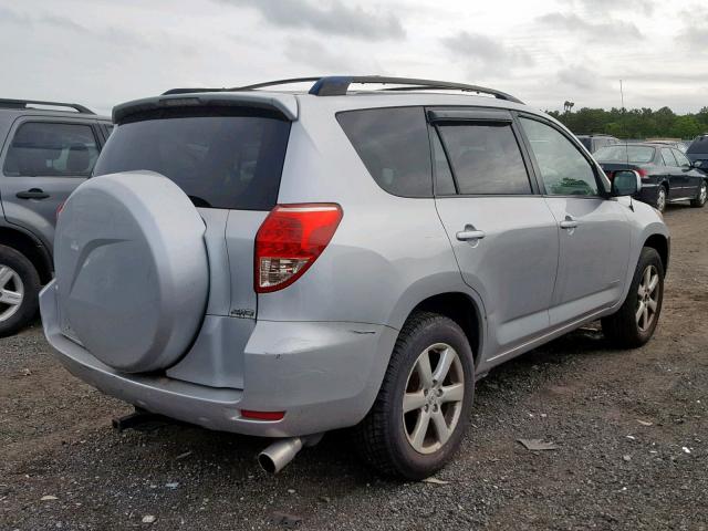 JTMBK31V576011954 - 2007 TOYOTA RAV4 LIMIT SILVER photo 4