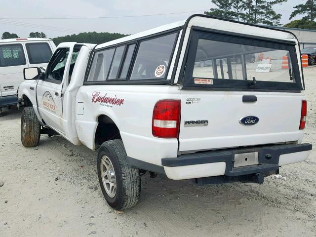 1FTKR1ADXBPA20580 - 2011 FORD RANGER WHITE photo 3