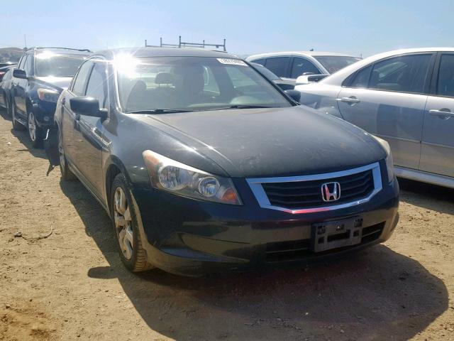 JHMCP26838C037067 - 2008 HONDA ACCORD EXL BLACK photo 1