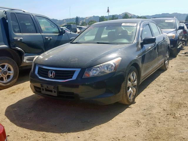 JHMCP26838C037067 - 2008 HONDA ACCORD EXL BLACK photo 2