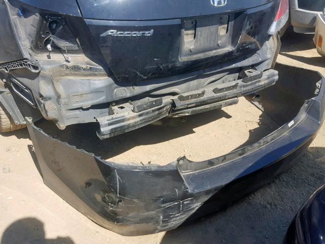 JHMCP26838C037067 - 2008 HONDA ACCORD EXL BLACK photo 9