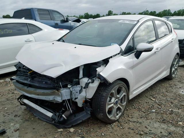 3FADP4GX8GM148840 - 2016 FORD FIESTA ST WHITE photo 2