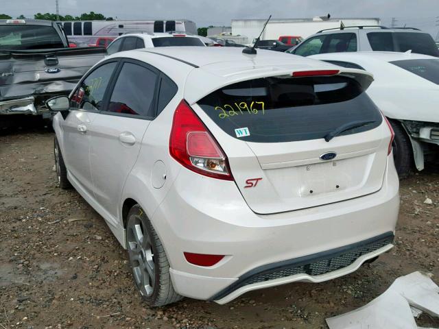 3FADP4GX8GM148840 - 2016 FORD FIESTA ST WHITE photo 3