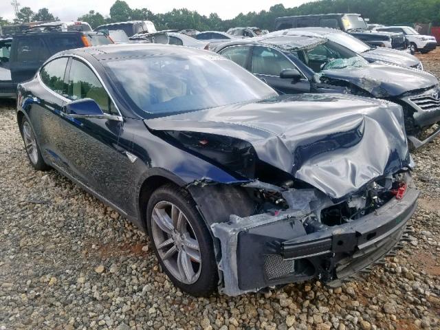 5YJSA1H12EFP52347 - 2014 TESLA MODEL S Mavi foto 1