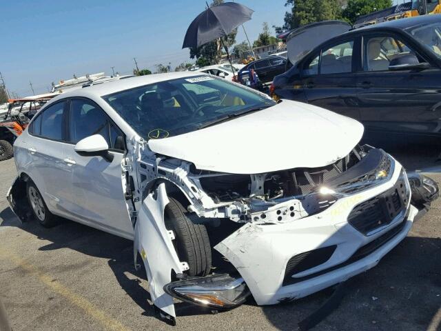 1G1BC5SM4G7277869 - 2016 CHEVROLET CRUZE WHITE photo 1