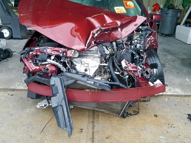 1G11C5SAXGF115302 - 2016 CHEVROLET MALIBU LIM MAROON photo 9