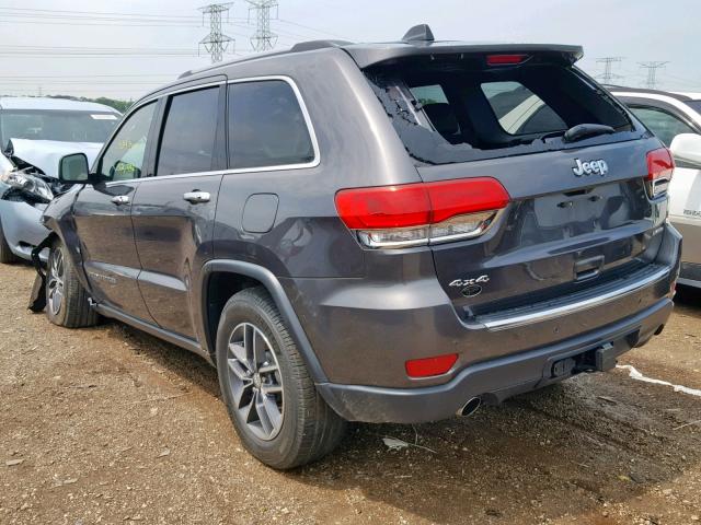 1C4RJFBT6HC911538 - 2017 JEEP GRAND CHER GRAY photo 3