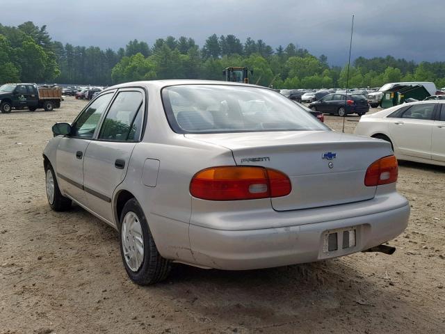 1Y1SK5287YZ437743 - 2000 CHEVROLET GEO PRIZM GRAY photo 3