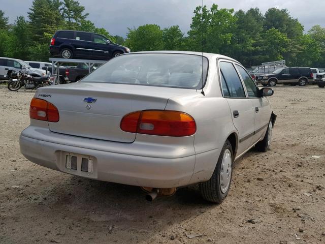 1Y1SK5287YZ437743 - 2000 CHEVROLET GEO PRIZM GRAY photo 4