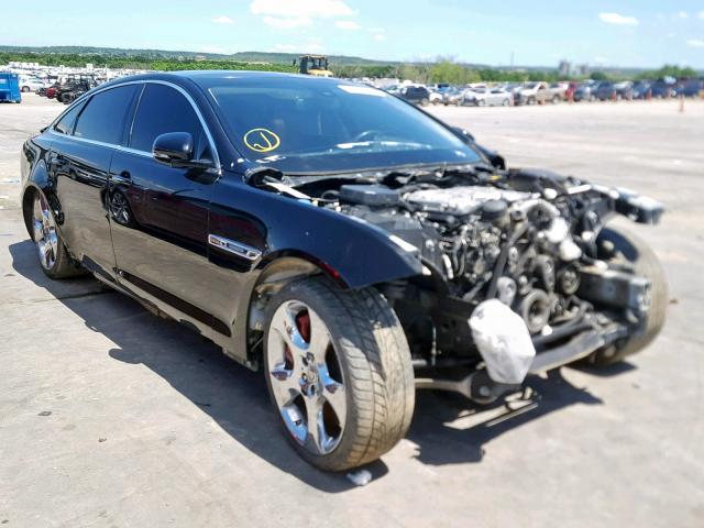 SAJWA2GE5BMV03444 - 2011 JAGUAR XJL SUPERC BLACK photo 1