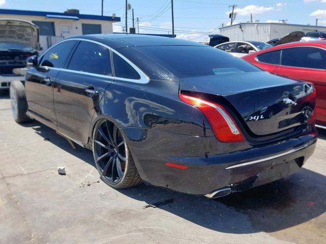 SAJWA2GE5BMV03444 - 2011 JAGUAR XJL SUPERC BLACK photo 3