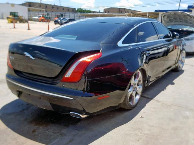 SAJWA2GE5BMV03444 - 2011 JAGUAR XJL SUPERC BLACK photo 4