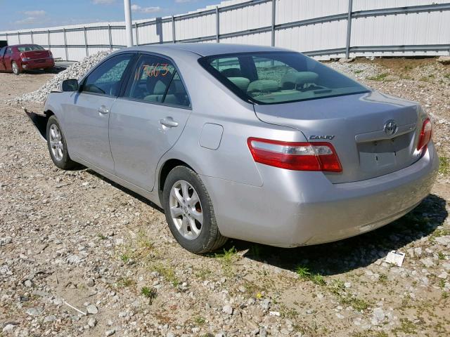 4T4BE46K89R064997 - 2009 TOYOTA CAMRY BASE ვერცხლისფერი ფოტო 3