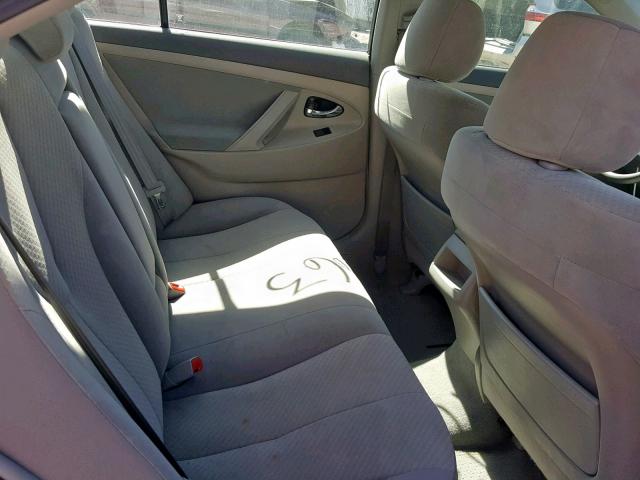 4T4BE46K89R064997 - 2009 TOYOTA CAMRY BASE ვერცხლისფერი ფოტო 6