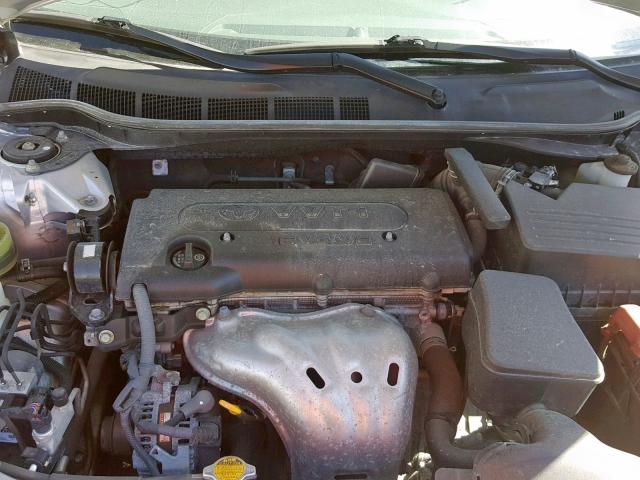 4T4BE46K89R064997 - 2009 TOYOTA CAMRY BASE ვერცხლისფერი ფოტო 7