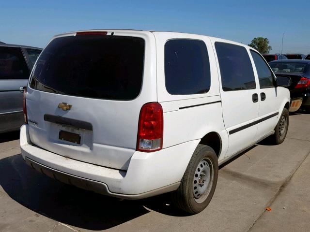 1GBDV13L26D196589 - 2006 CHEVROLET UPLANDER I WHITE photo 4