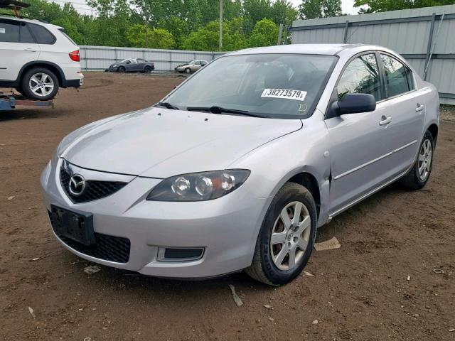 JM1BK12F971641663 - 2007 MAZDA 3 I SILVER photo 2