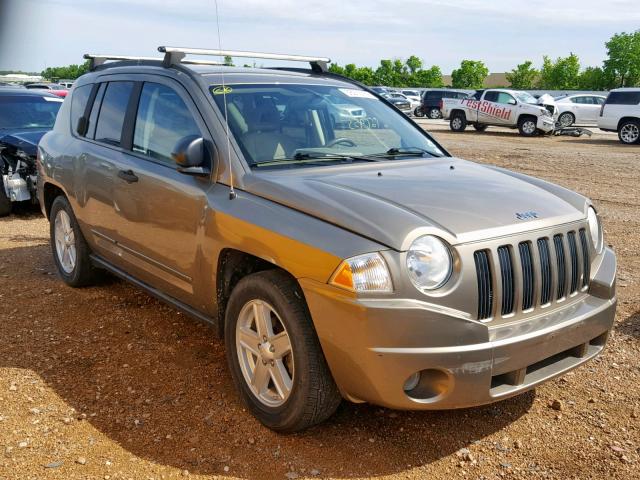 1J8FT47W88D735289 - 2008 JEEP COMPASS SP Қоңыр фото 1