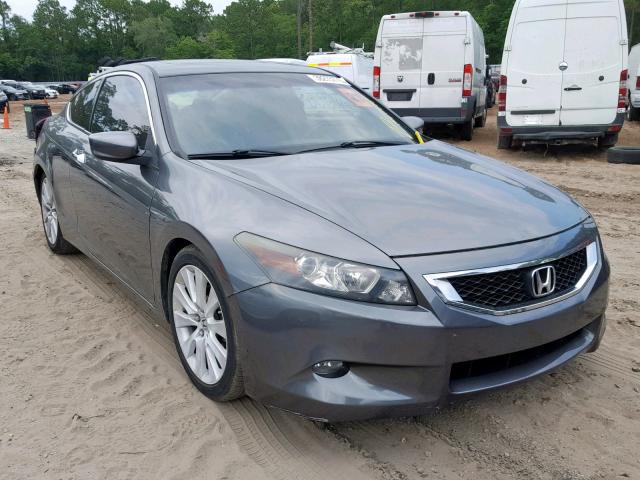 1HGCS218X9A010745 - 2009 HONDA ACCORD EXL GRAY photo 1