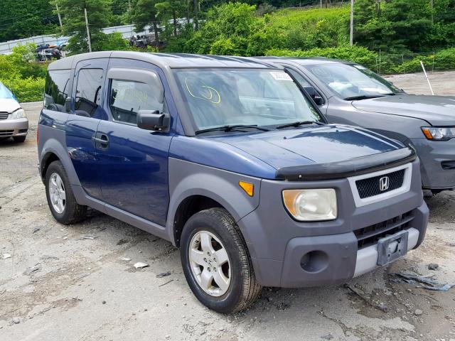 5J6YH285X3L031485 - 2003 HONDA ELEMENT EX BLUE photo 1