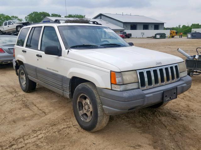 1J4GZ58S2VC587938 - 1997 JEEP GRAND CHER WHITE photo 1