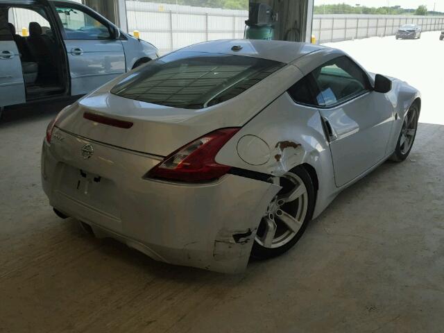 JN1AZ4EH4CM564038 - 2012 NISSAN 370Z SILVER photo 4