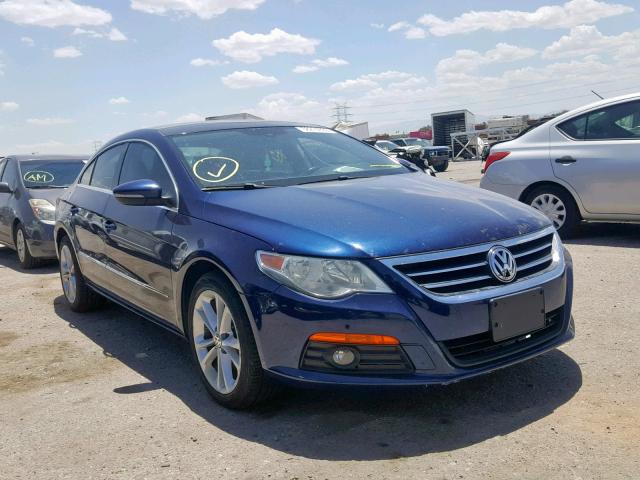 WVWHL73C29E532908 - 2009 VOLKSWAGEN CC LUXURY BLUE photo 1