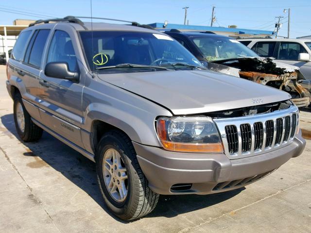 1J4GW48S81C538899 - 2001 JEEP GRAND CHER TAN photo 1