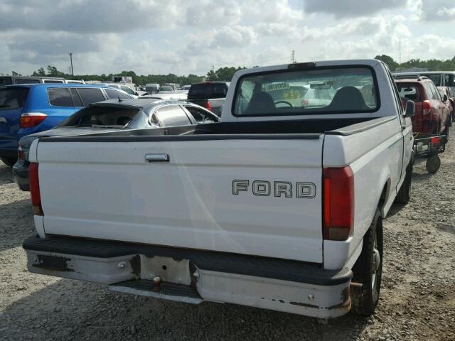 1FTEF15N0TNA05673 - 1996 FORD F150 WHITE photo 4