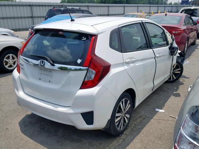 3HGGK5G78HM707284 - 2017 HONDA FIT EX WHITE photo 4