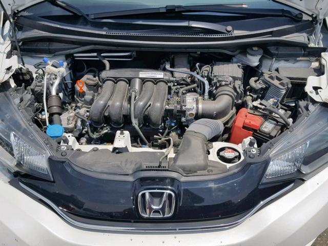 3HGGK5G78HM707284 - 2017 HONDA FIT EX WHITE photo 7