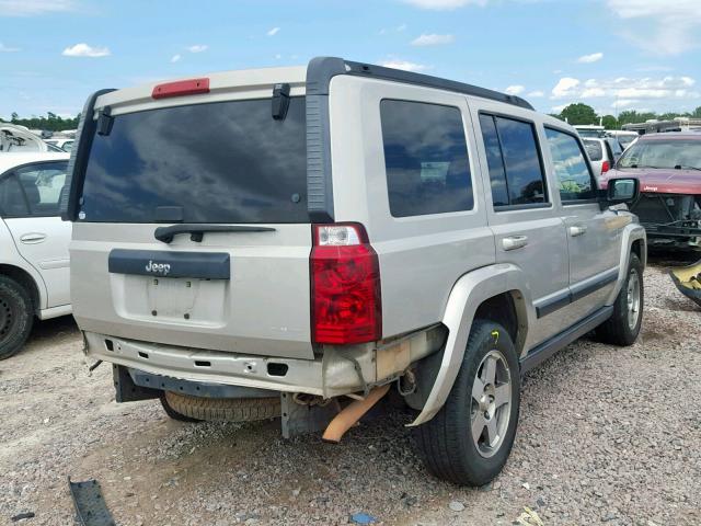 1J8HH48K69C500371 - 2009 JEEP COMMANDER GRAY photo 4