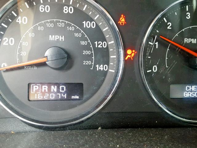 1J8HH48K69C500371 - 2009 JEEP COMMANDER GRAY photo 8