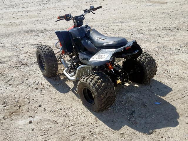 RLVDGF419HVN00186 - 2017 CAN-AM ATV BLACK photo 3