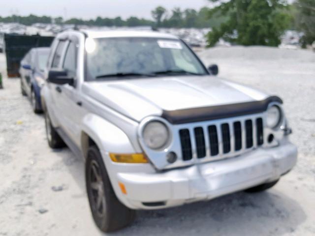 1J4GK58K95W600123 - 2005 JEEP LIBERTY LI SILVER photo 1