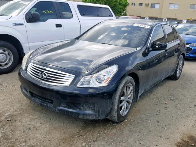 JNKCV61F29M053923 - 2009 INFINITI G37 BLACK photo 2