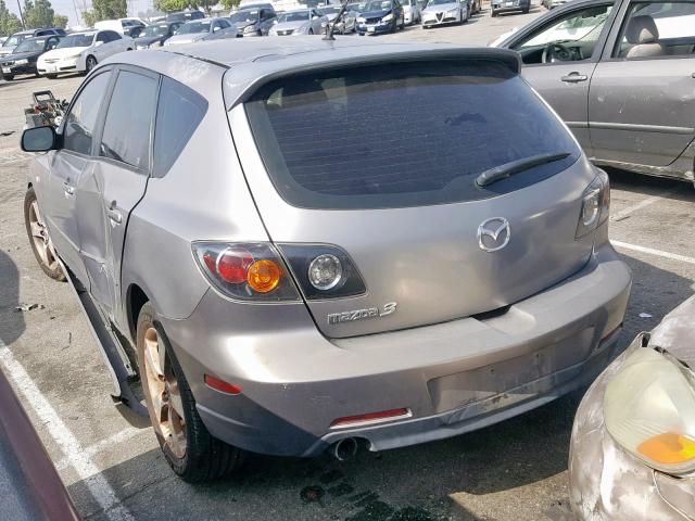 JM1BK343151336542 - 2005 MAZDA 3 HATCHBAC GRAY photo 3