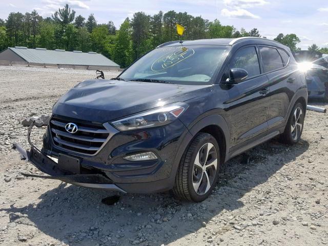 KM8J3CA23GU075447 - 2016 HYUNDAI TUCSON LIM BLACK photo 2