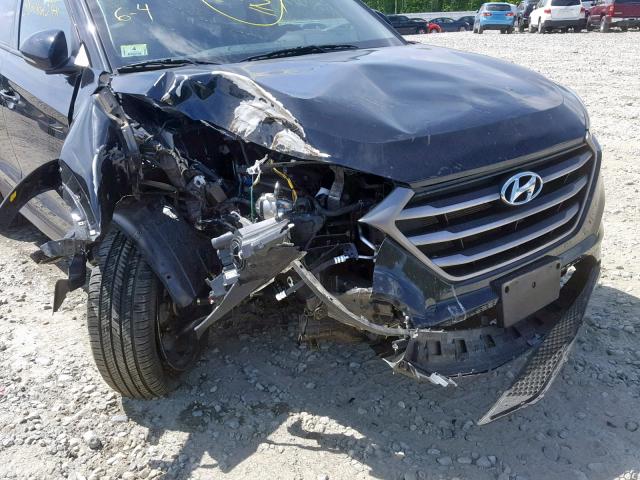 KM8J3CA23GU075447 - 2016 HYUNDAI TUCSON LIM BLACK photo 9