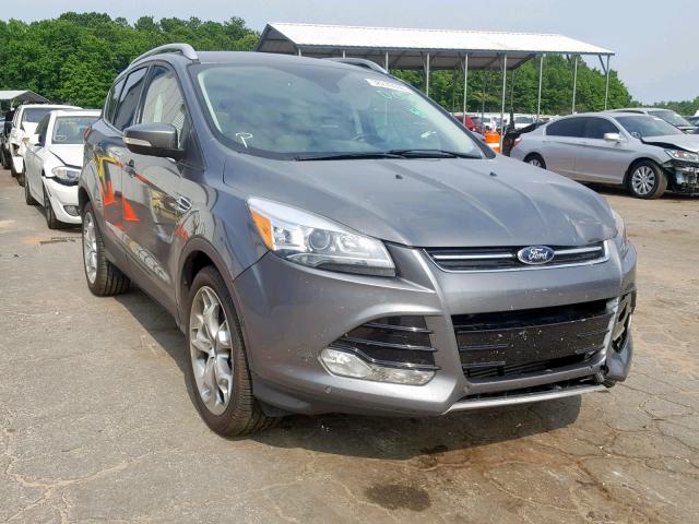 1FMCU0J93EUA97446 - 2014 FORD ESCAPE TIT GRAY photo 1