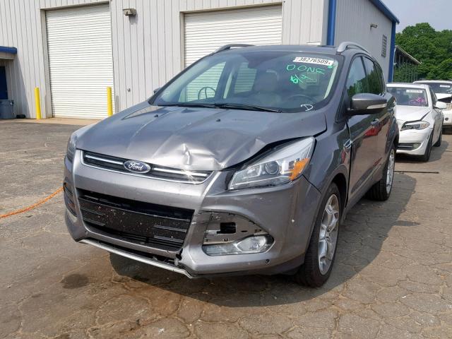 1FMCU0J93EUA97446 - 2014 FORD ESCAPE TIT GRAY photo 2