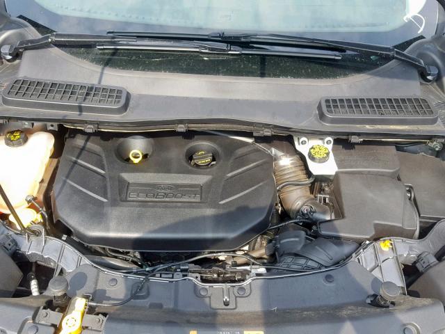 1FMCU0J93EUA97446 - 2014 FORD ESCAPE TIT GRAY photo 7